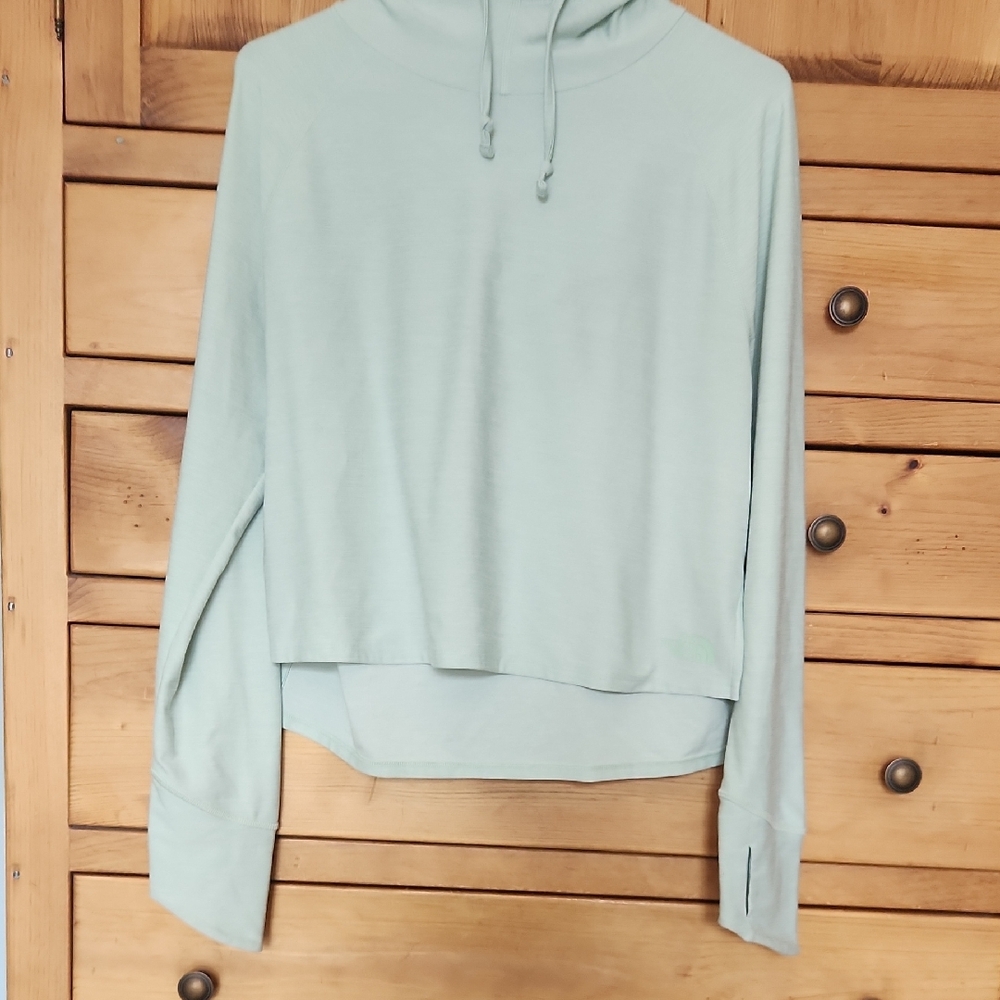 The North Face Light Green Women's Hoodie